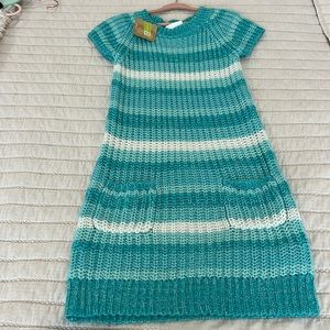 Girls light knit dress